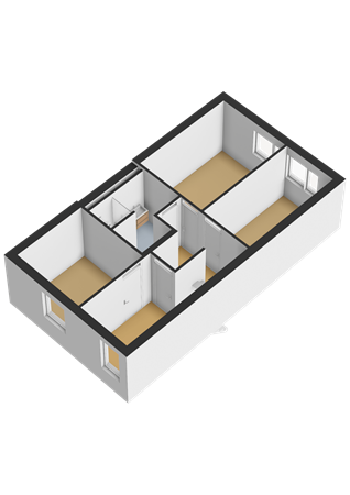 Floorplan - Woestduijnstraat 73, 1335 TS Almere